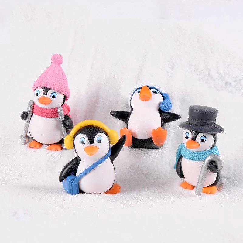 Winter penguin doll DIY small ornaments