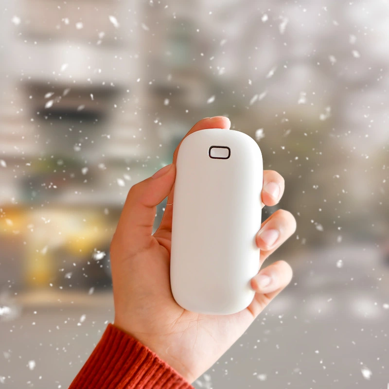 Little white hand warmer multi-function power bank