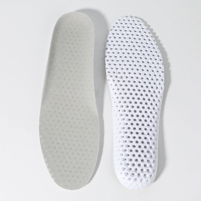 Mesh breathable EVA shock-absorbing insole