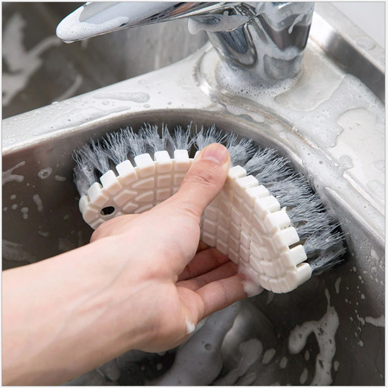 Tile Brush For Flexible Stovetop Bathroom Bathtub