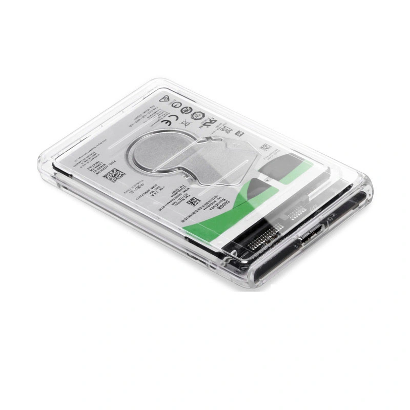 Type-C transparent hard disk case