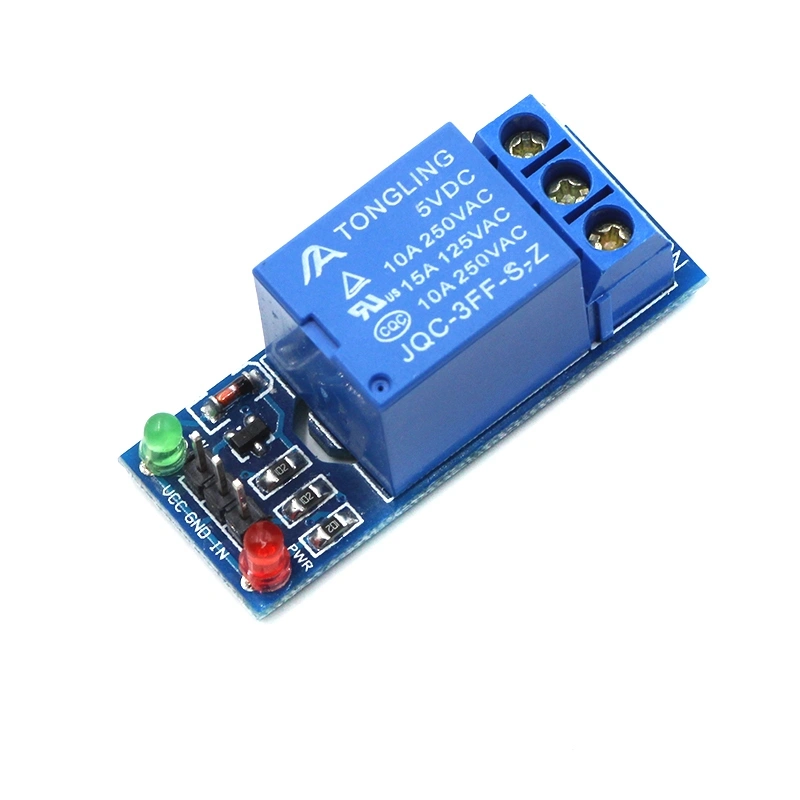 Relay output with indicator light