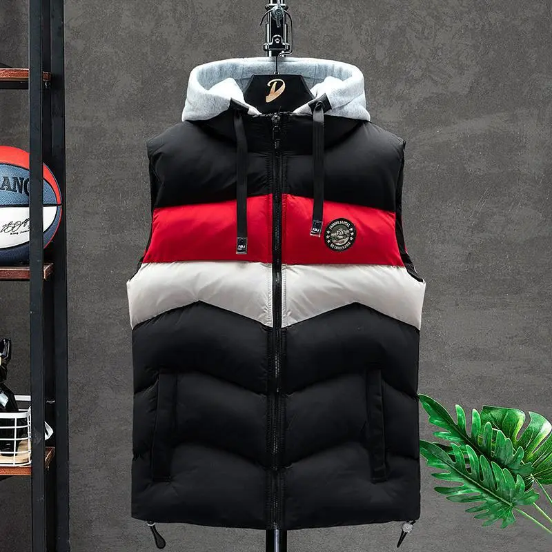 Bright color cotton thick warm waistcoat