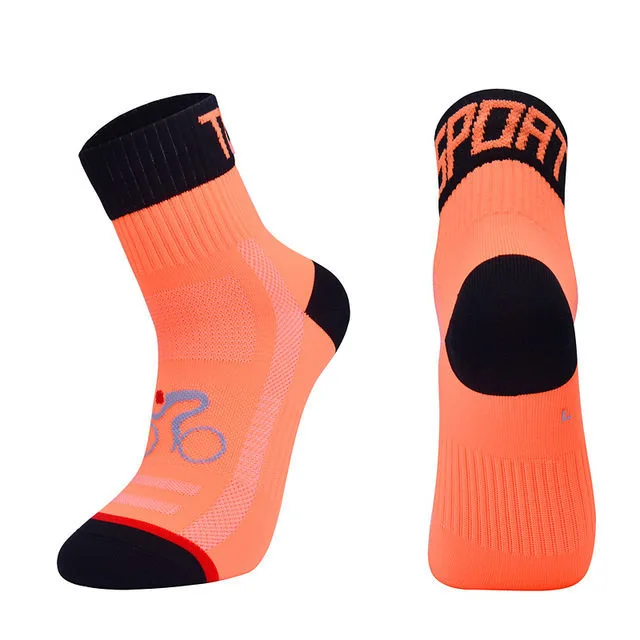 Men Women Cycling Sock Breathable Outdoor Basketba