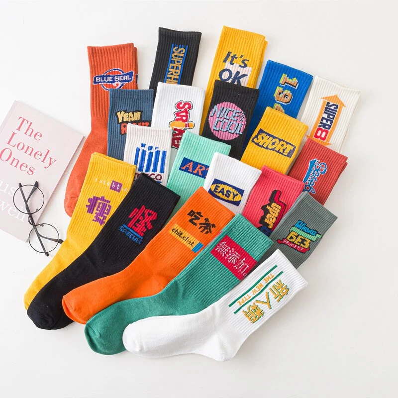 Skateboard Hip Hop Socks