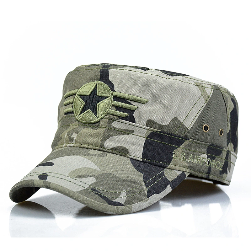 Fashion Flat Top Casual Hat Outdoor Wild Travel Sun Hat