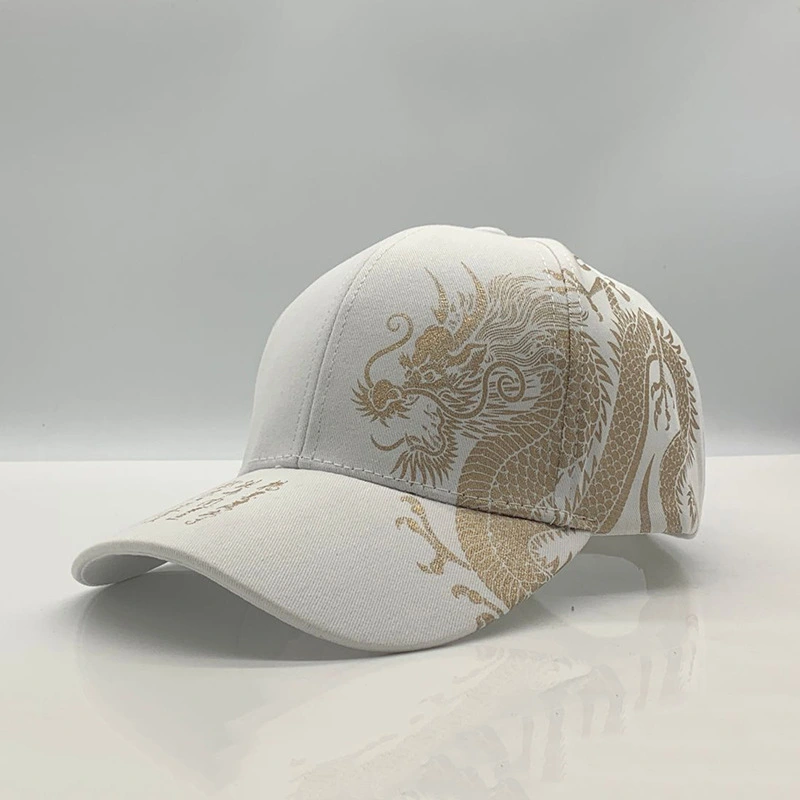 Baseball Cap Chinese Style Fashion Dragon Couple Sun Hat Outdoor