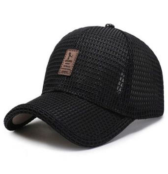 Men's summer sunshade breathable cap