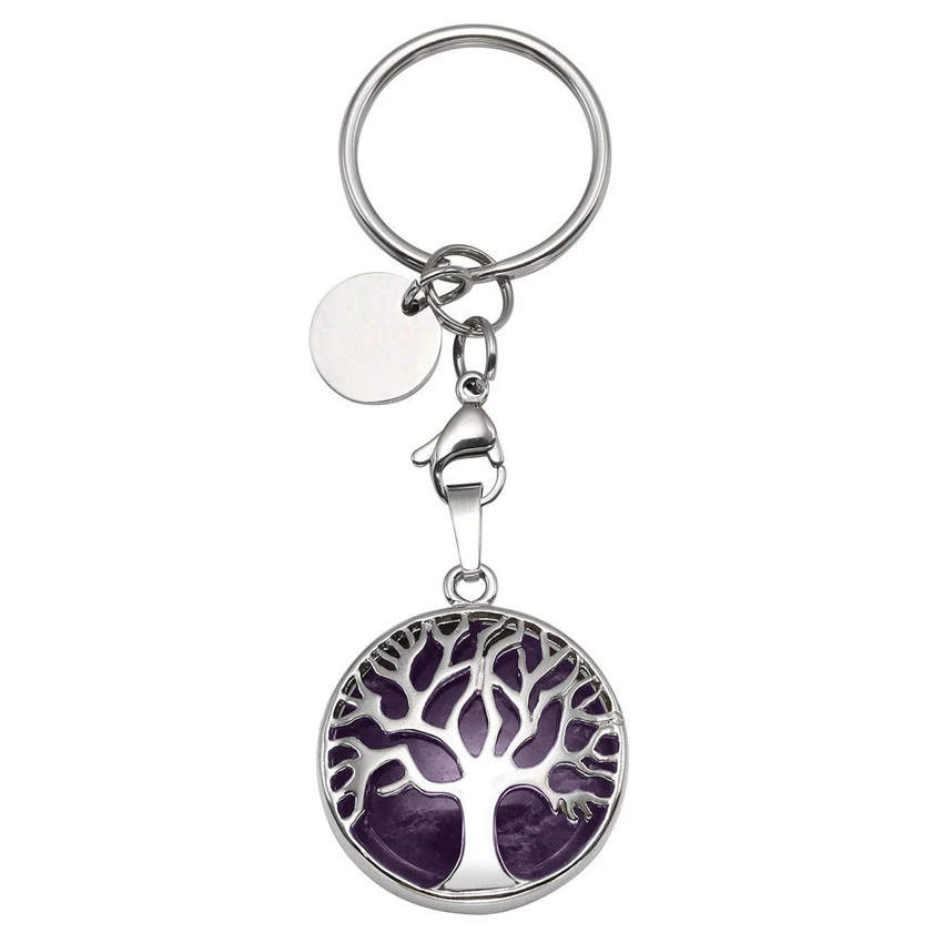 Round Hollow Tree Of Life Pendant