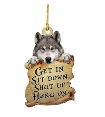 Cute Dog Car Hanging Ornament