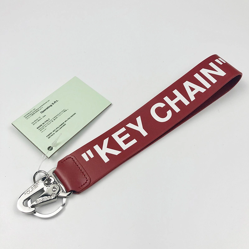 Letter Printing Electroplating Pendant Keychain