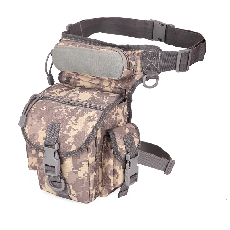 Sports riding camouflage leg bag