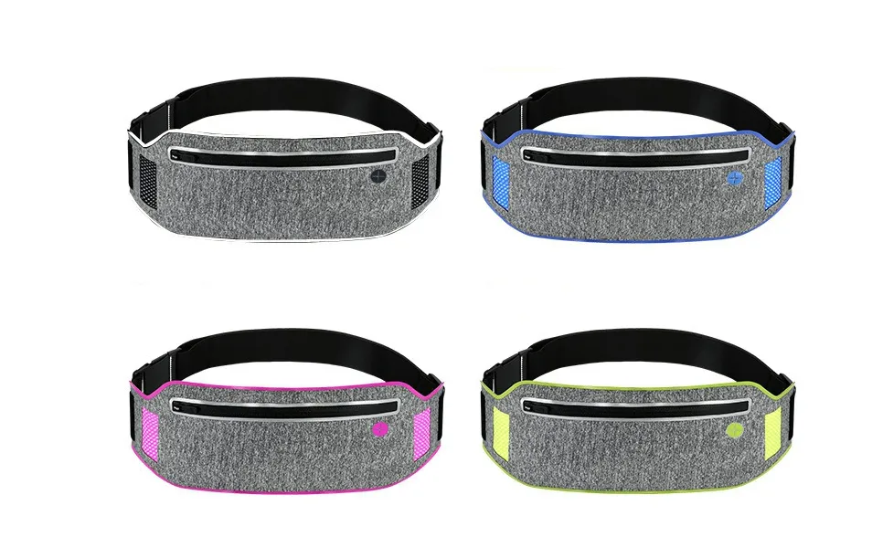 Ultra-thin outdoor sports belt bag