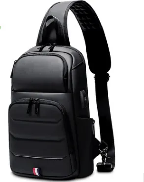 Large Capacity Diagonal Bag Men'S Business Casual Shoulder Bag Fashion Student Cross-Body Bag