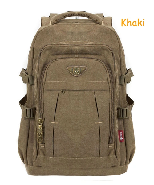 Men's Cotton Canvas Backpack