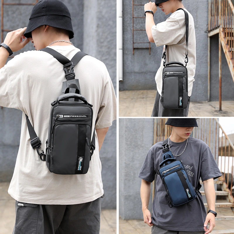 Outdoor Multifunctional Men Chest Bag Trendy One Shoulder