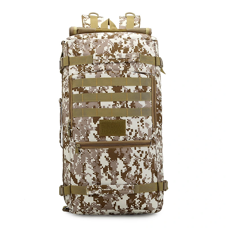 Backpack Outdoor Travel Three-purpose Bag Large-capacity Men And Women Mountaineering Camouflage