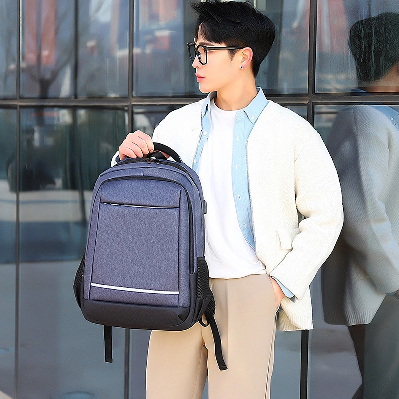 Fashion Backpack Business Commuter Men's Simple