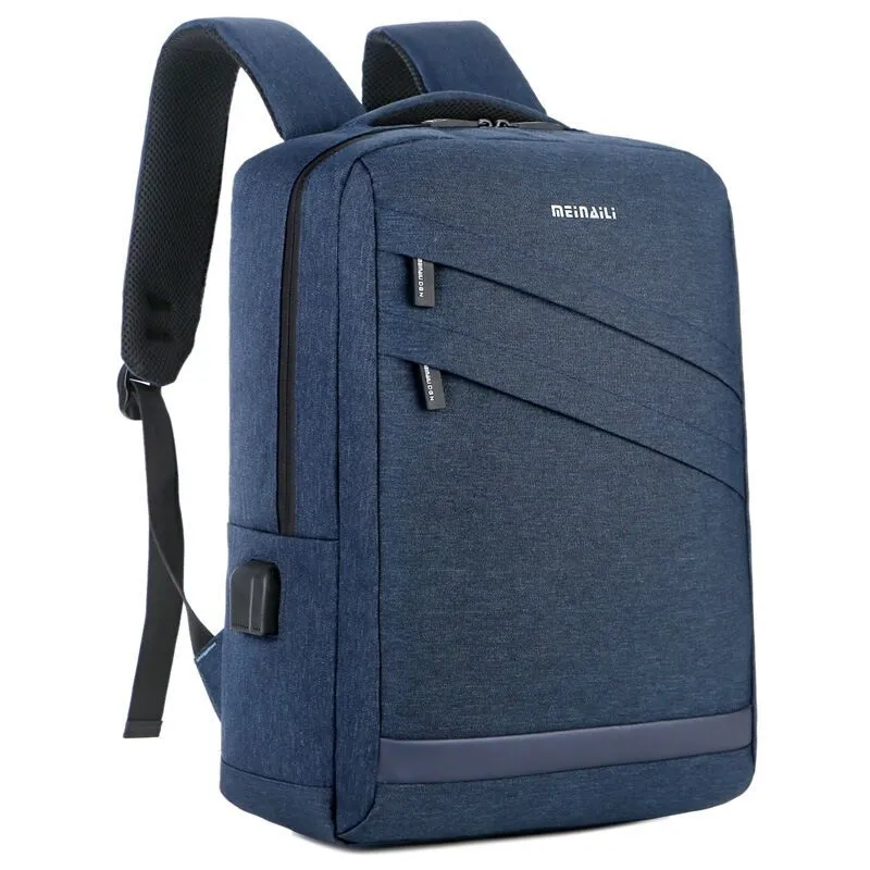 USB multi-function backpack for men's computer