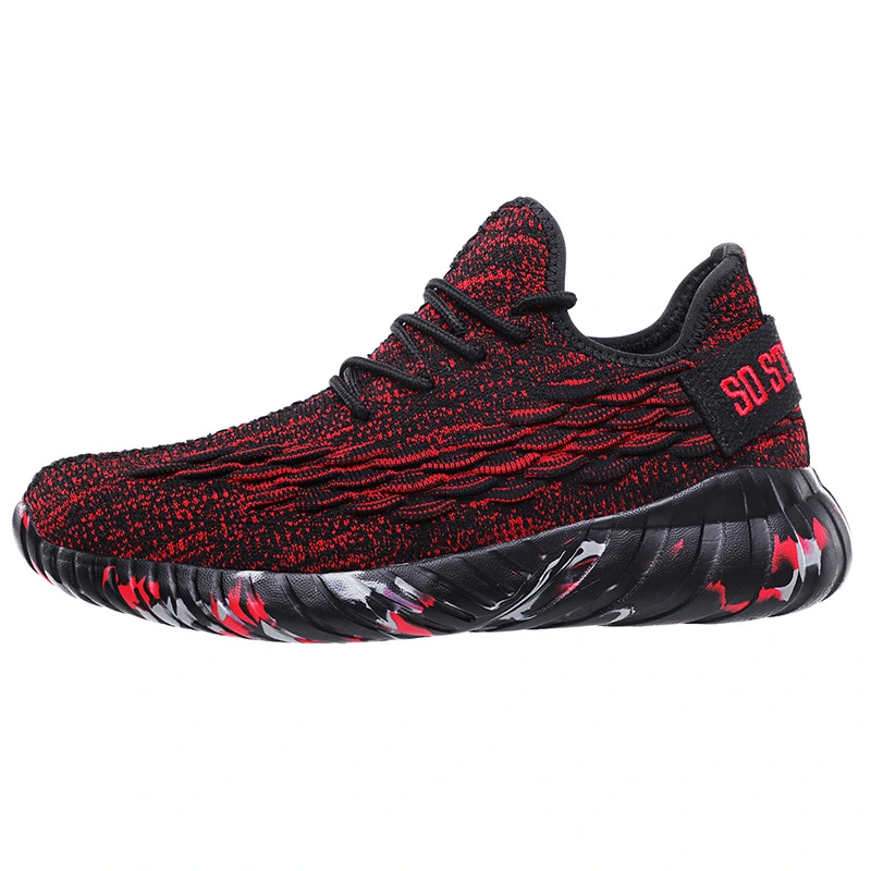 Flying Woven Sports Men's Breathable Running Shoes