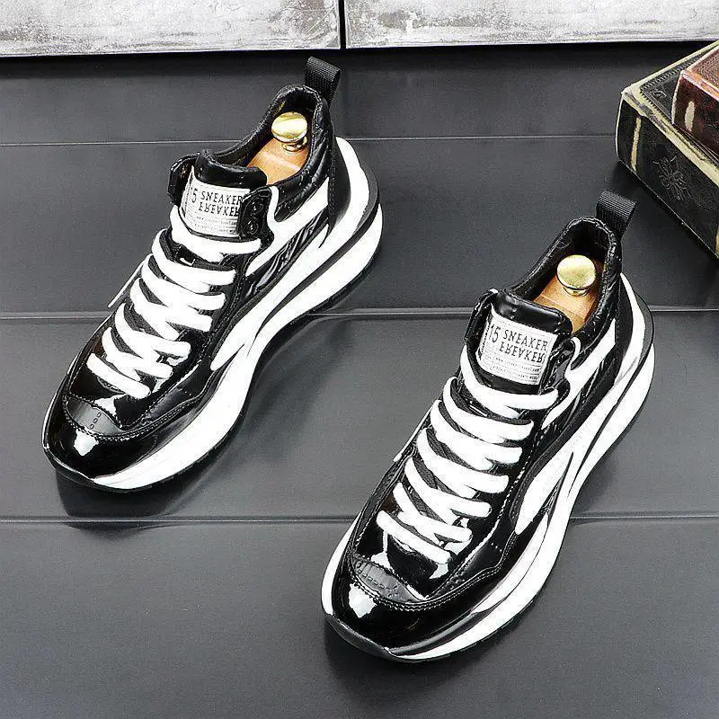 Spring Men's Thick-soled All-match Casual Shoes