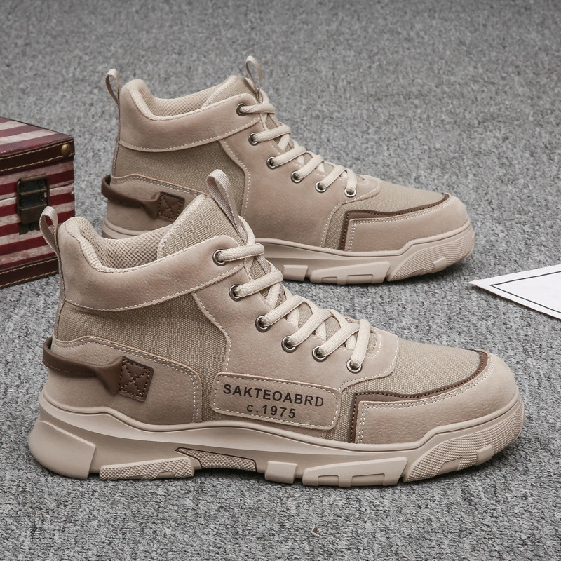 High Top Canvas Work Casual Fashion Boots