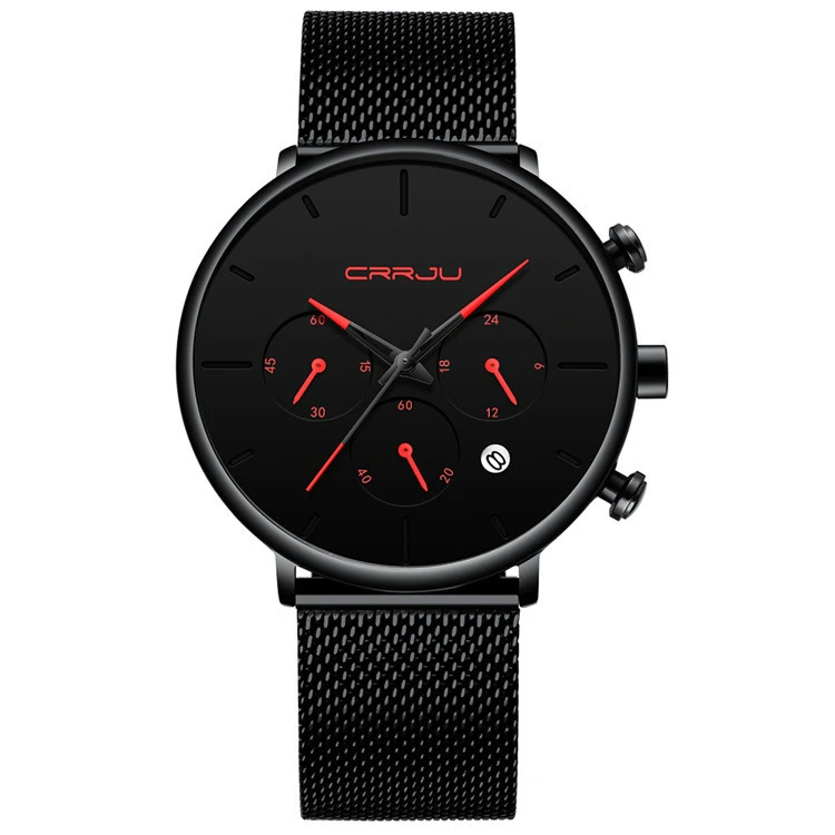 Six Pin Men's Casual Personality Watch Fashion Popular Men's Watch