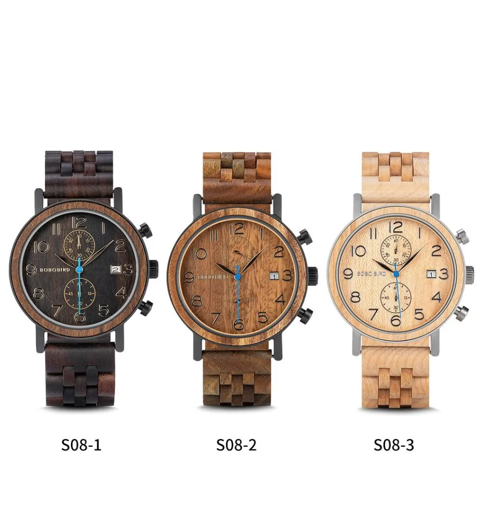 Men's Business Wooden Watch