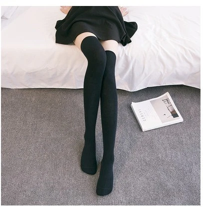 Warm high tube half socks