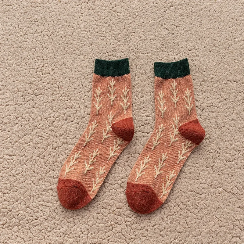 Women's thick tube socks