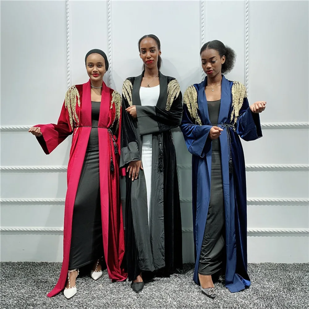 Southeast Asian robe cardigan trench coat
