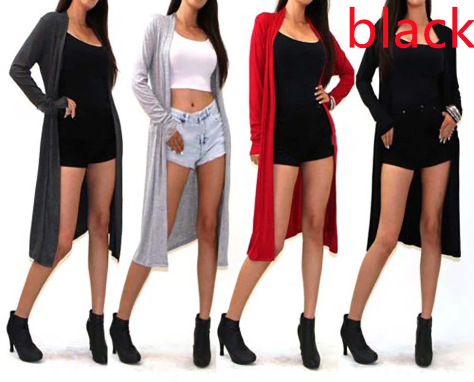 Beach Sunscreen Women's Mid Length Chiffon Cardigan