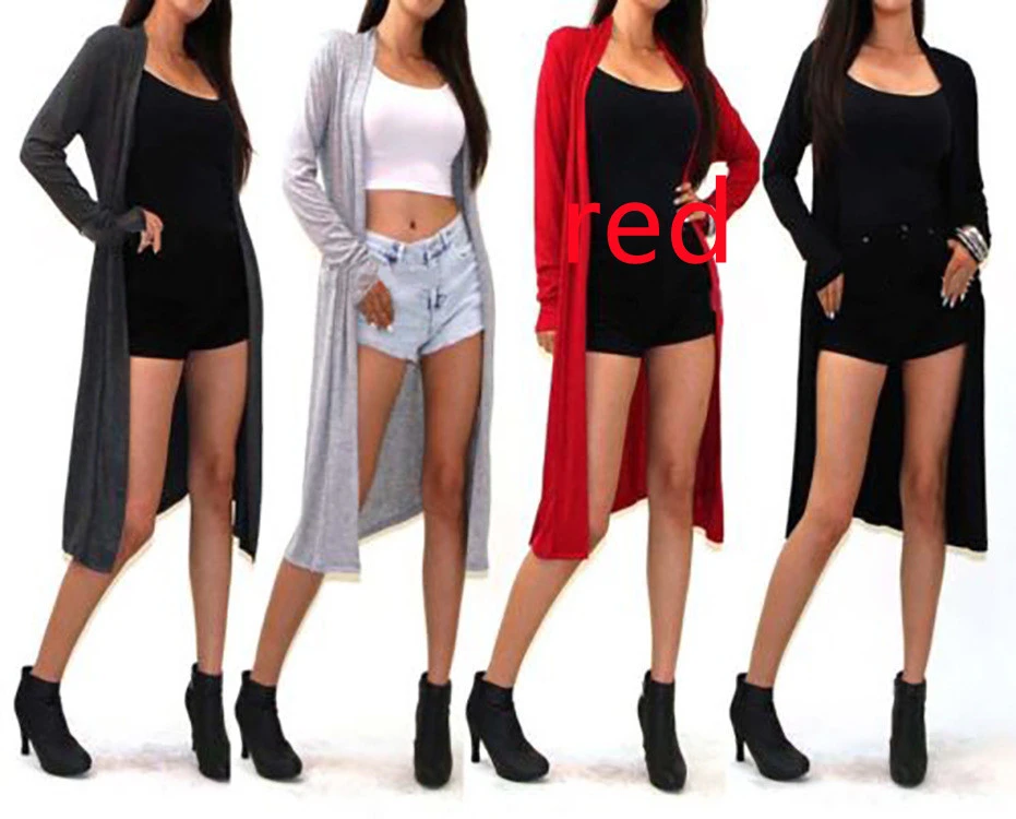 Beach Sunscreen Women's Mid Length Chiffon Cardigan