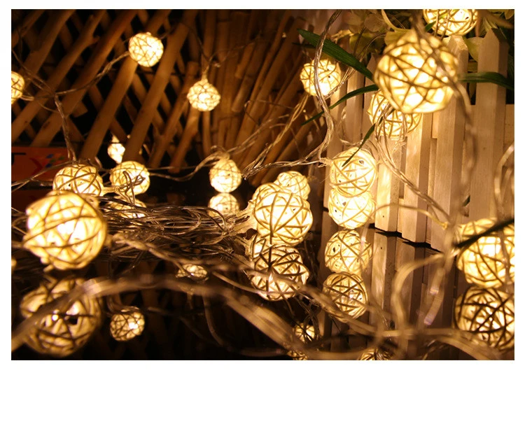 Handmade Sepak Takraw LED Star Decoration Light