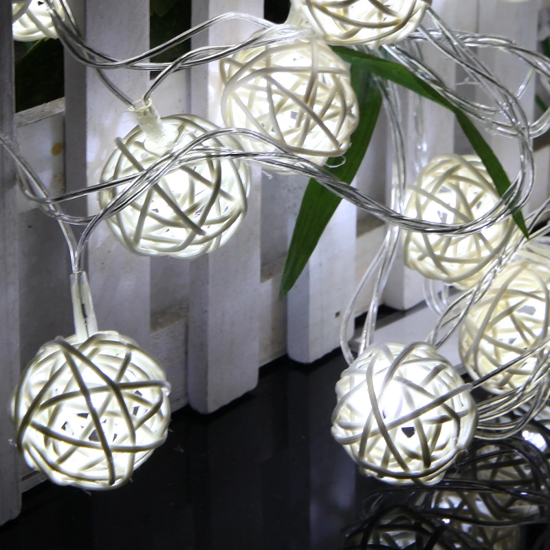 Handmade Sepak Takraw LED Star Decoration Light