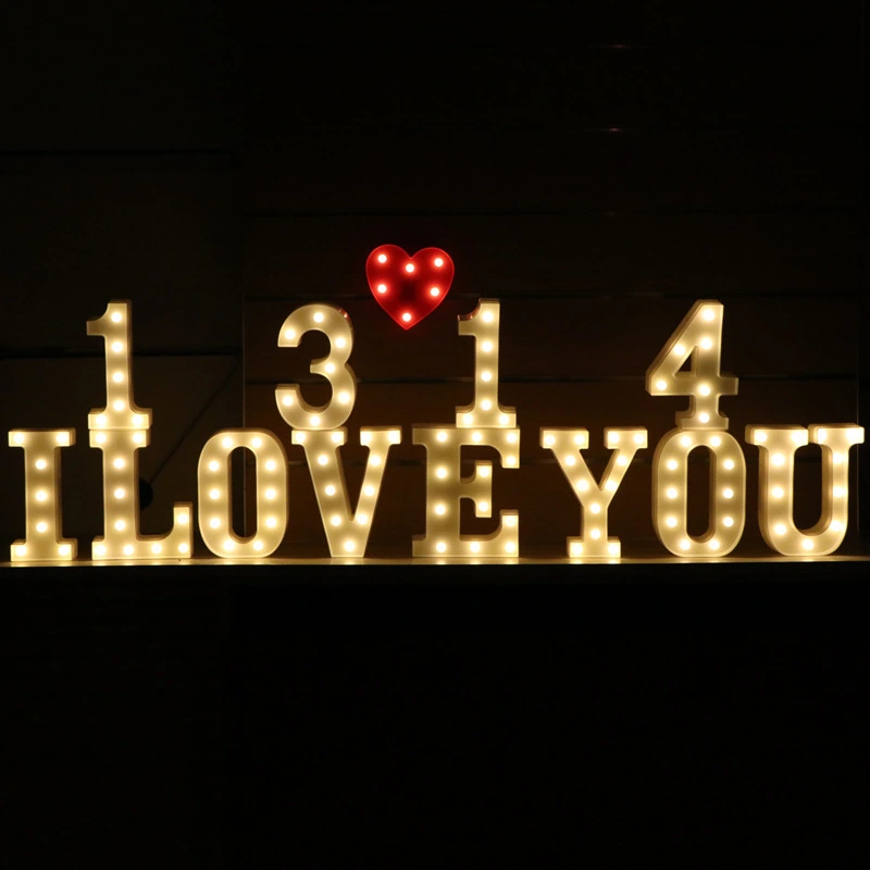 New Style LED Candle Light Letter Light