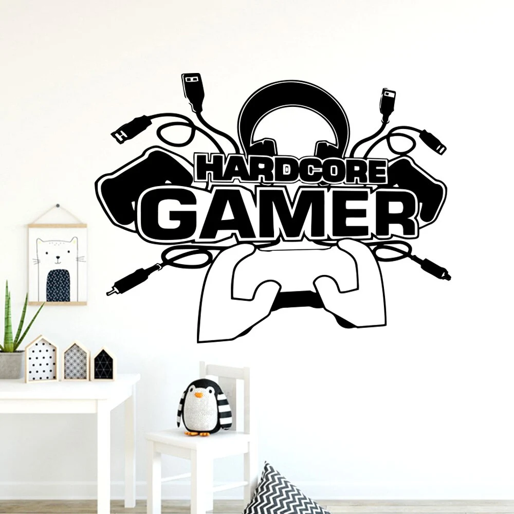 Handle decorative wall stickers