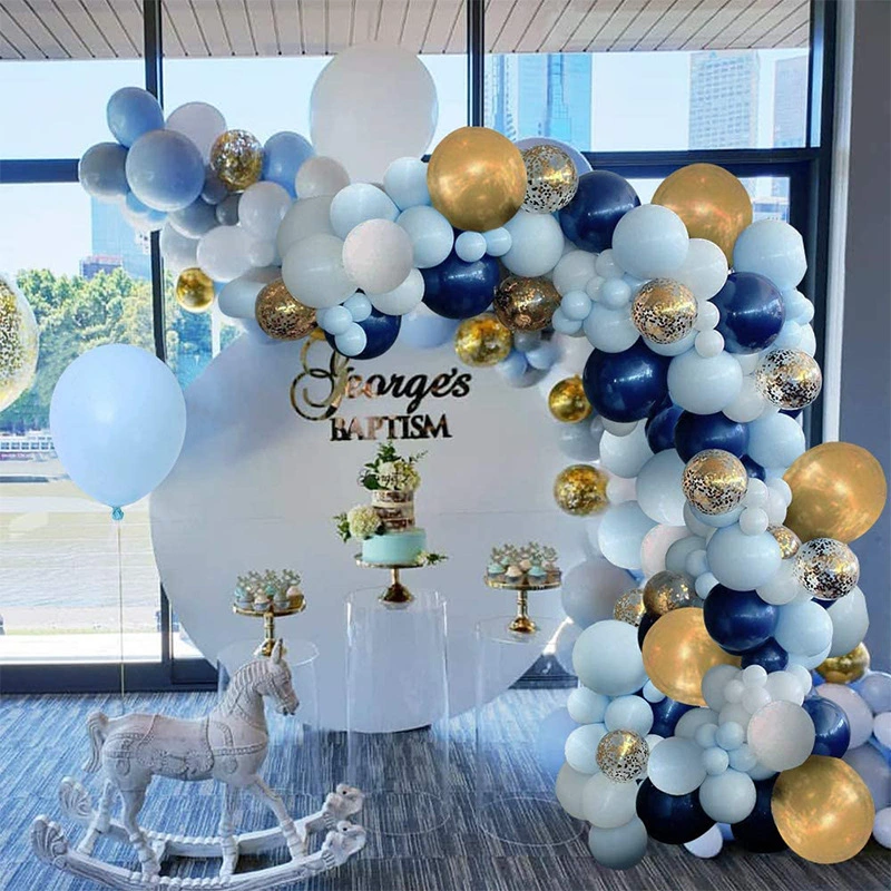 Blue 12 Inch Arch Bridge Balloon Party Decoration