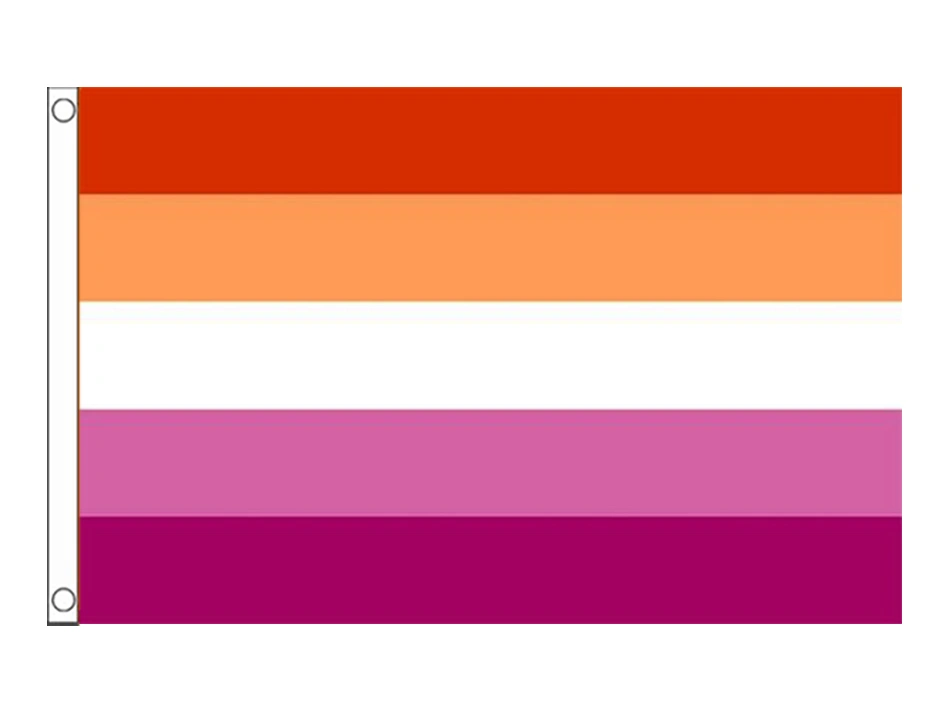 Cross-border sale exclusively for 90x150cm lesbian flags