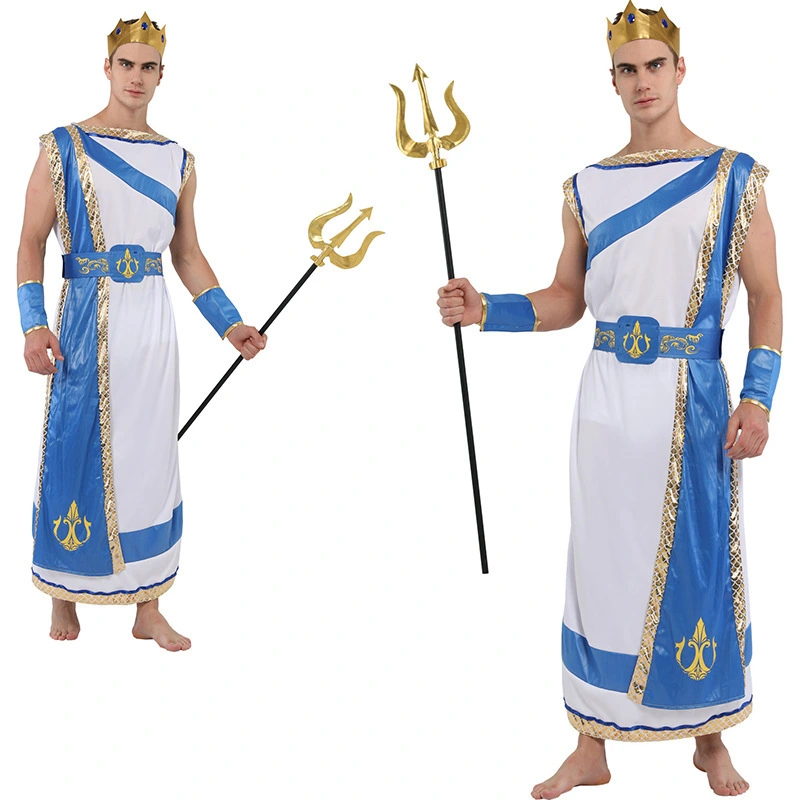 Greek Mythology Poseidon Performance Costume