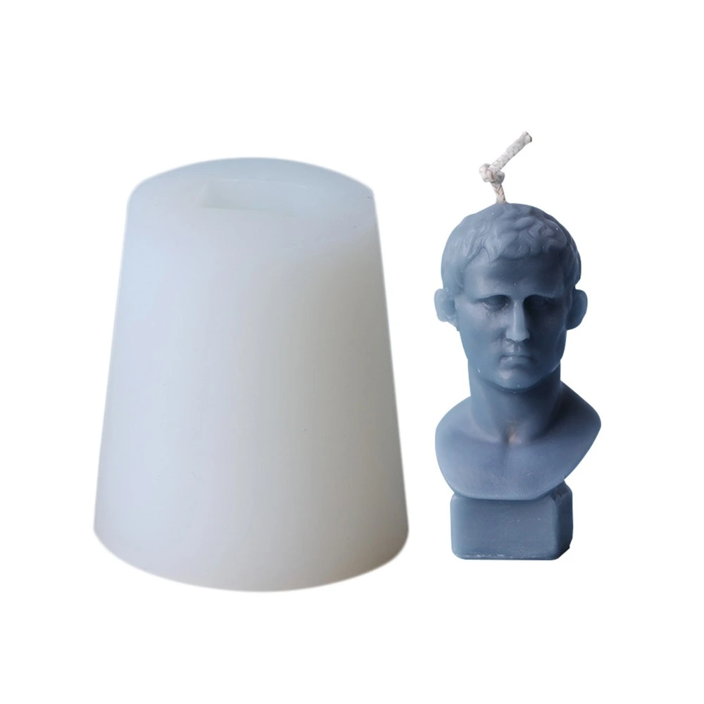 Agrippa Gypsum Portrait Candle Mold