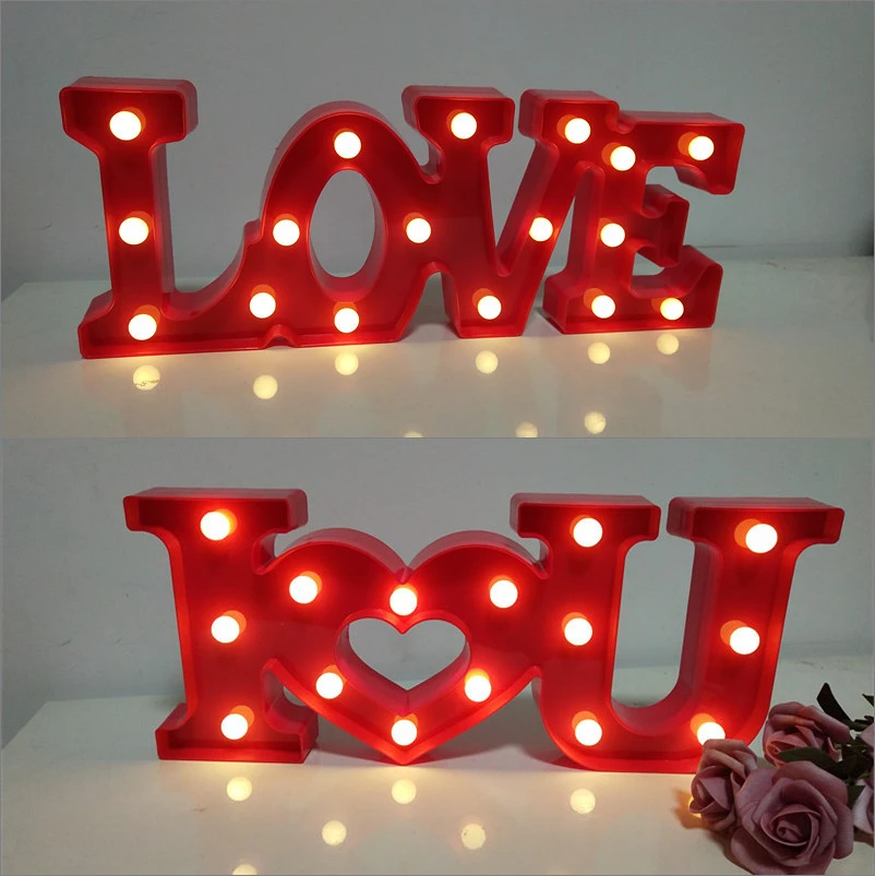 LOVEIOU Confession Modeling Lamp Creative Night Light