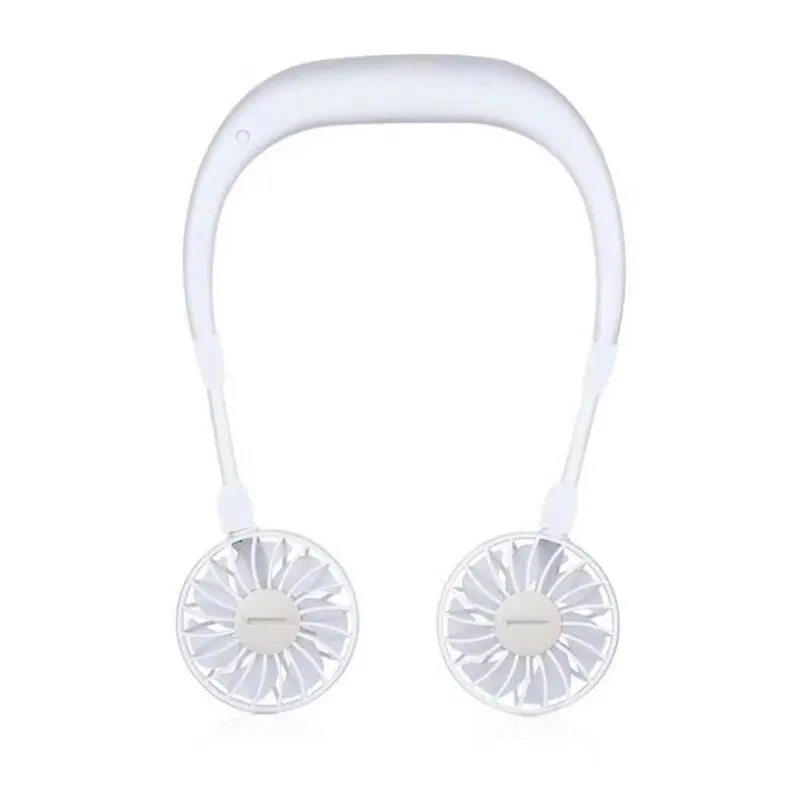 2nd / 3rd Gernation - Charging portable lazy fan student desktop fan hanging neck fan
