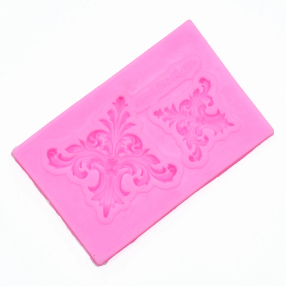 Relief flower silicone mold