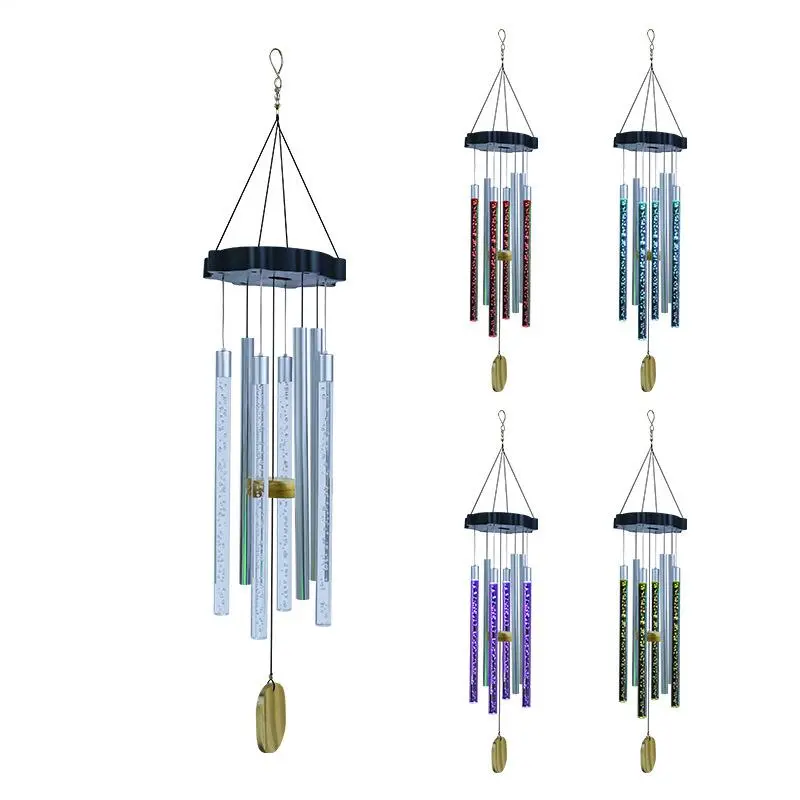 Solar tube Wind Chime