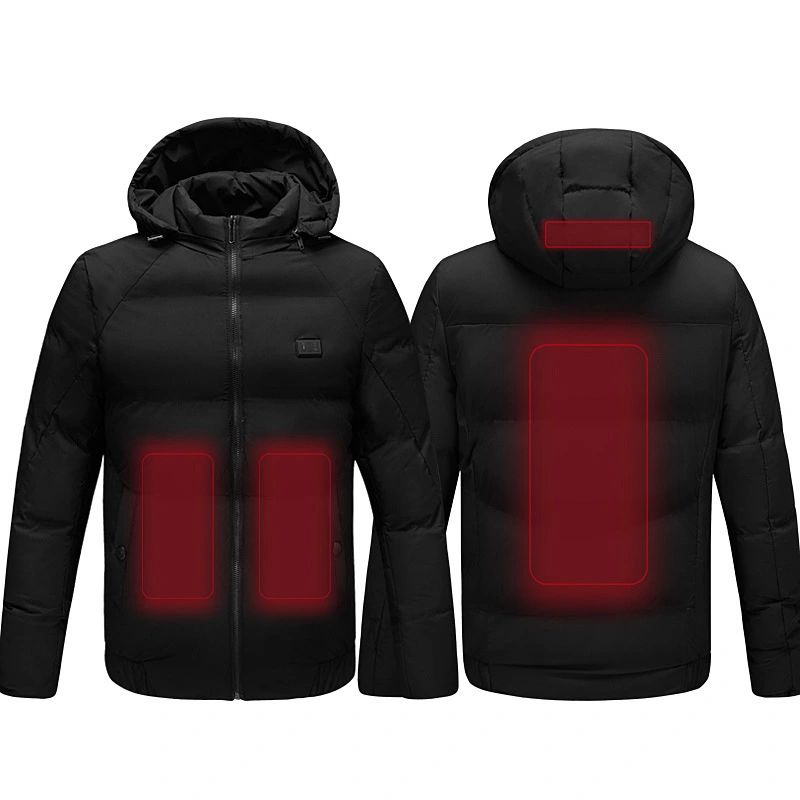 Fashionable USB Workwear Smart Thermostatic Four-zone Heating Fashion Jacket