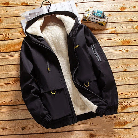 New Men's Plush Padded Youth Tooling Jacket
