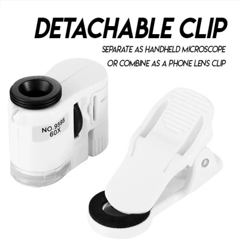 Microscope Phone Lens Clip