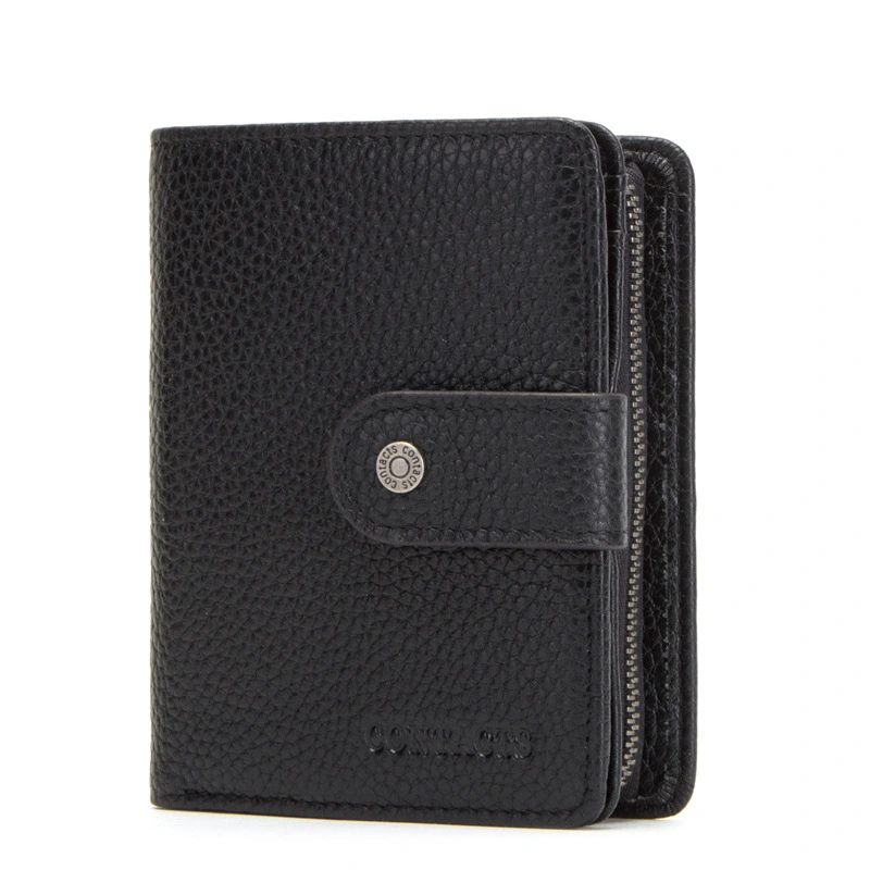 Crazy Horse Cowhide Multifunctional Men's Wallet