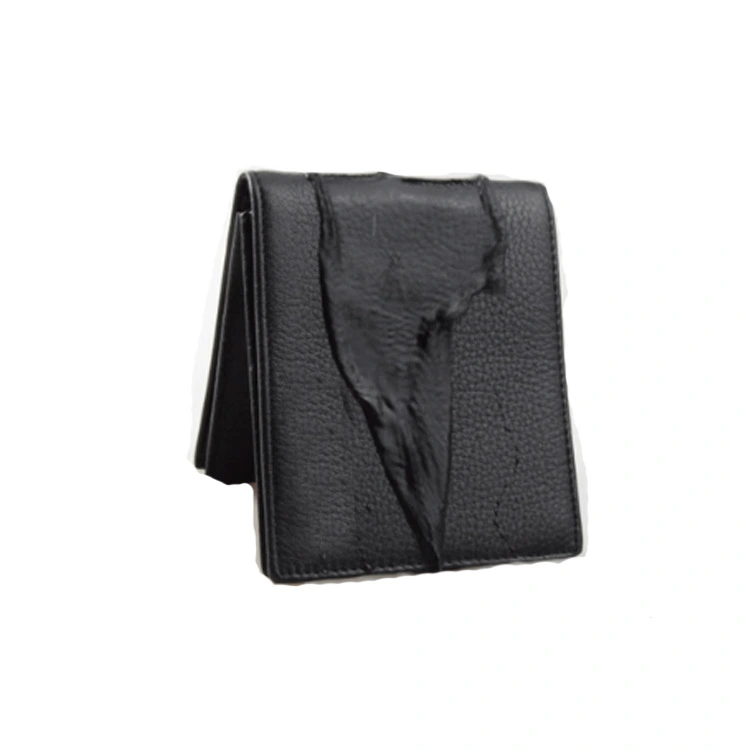 The First Layer Of Cowhide Short Wallet Ultra-thin Wallet Card Holder